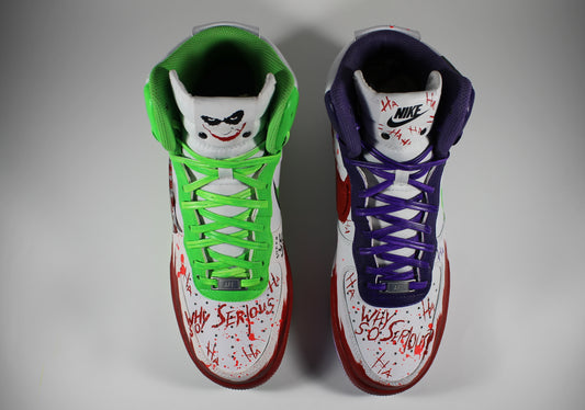 Custom Nike Air Force 1 High “Joker Edition” – Hand-Painted Limited Sneaker