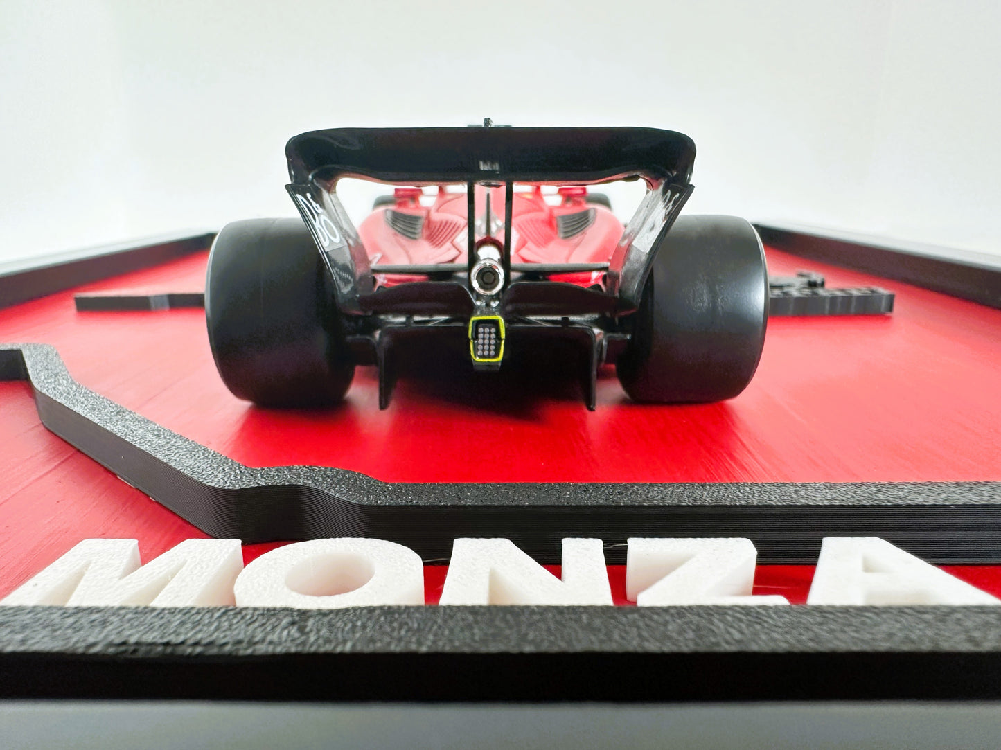 Charles Leclerc Ferrari F1 Car Model: Monza Racing Artwork