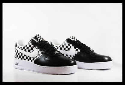 Custom Nike Air Force 1 Low Checkered Edition
