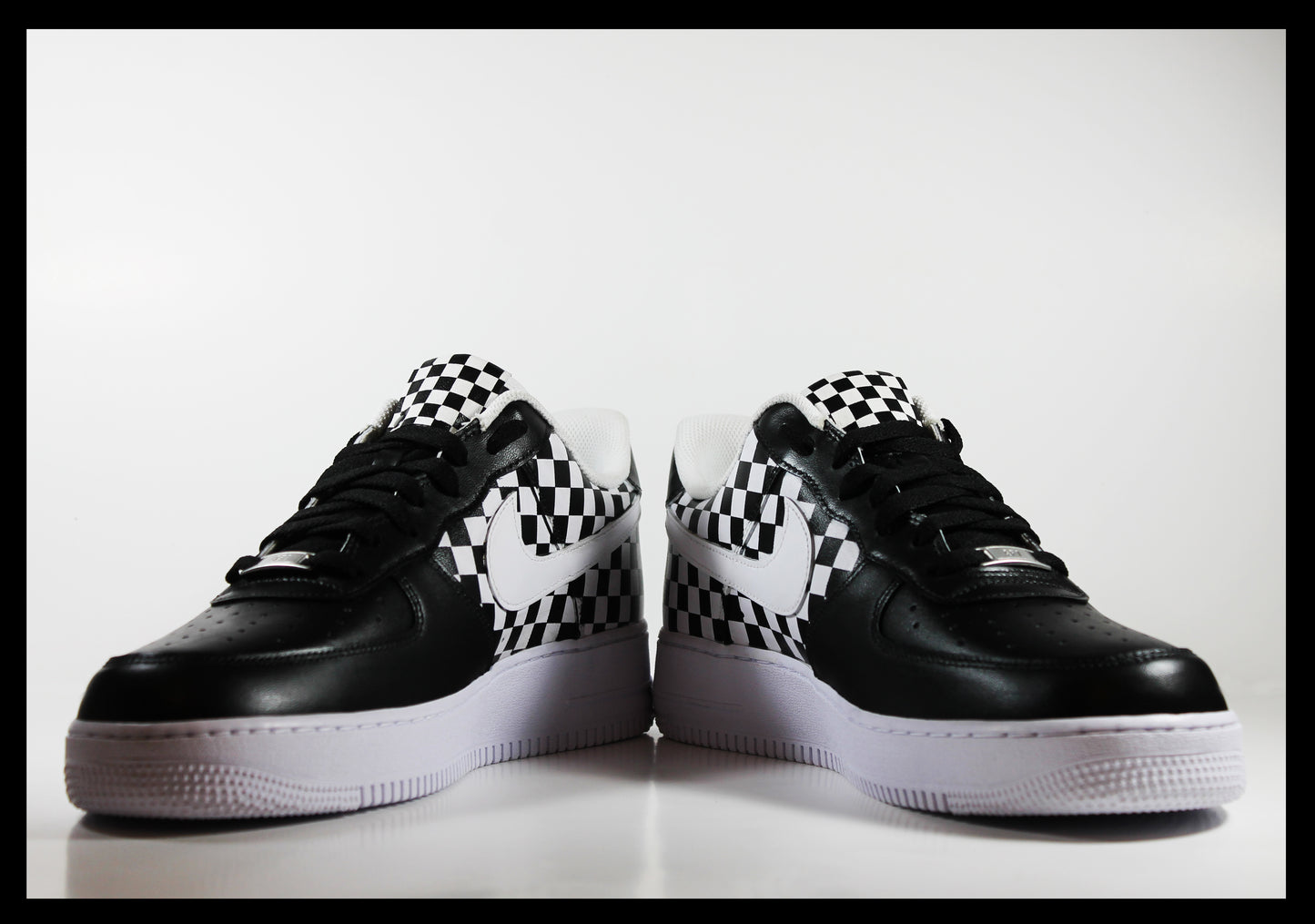 Custom Nike Air Force 1 Low Checkered Edition