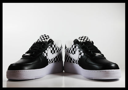 Custom Nike Air Force 1 Low Checkered Edition