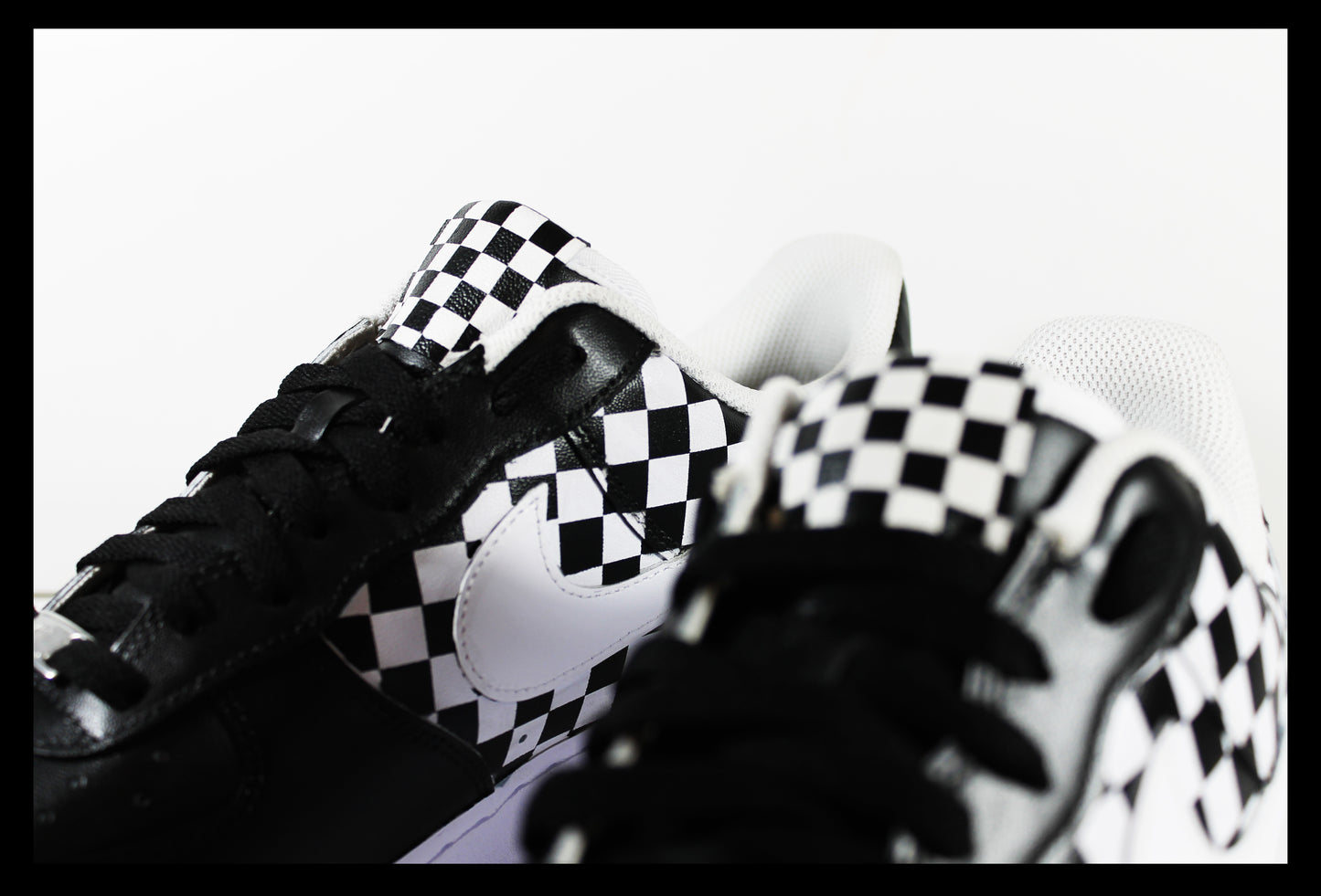 Custom Nike Air Force 1 Low Checkered Edition