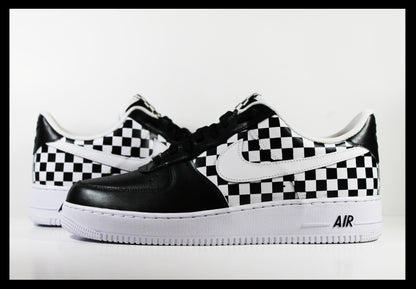 Custom Nike Air Force 1 Low Checkered Edition