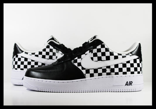Custom Nike Air Force 1 Low Checkered Edition