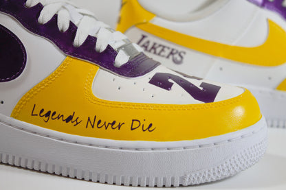 Nike Air Force 1 “Mamba Edition” Lakers | Kobe Bryant AF1 Custom