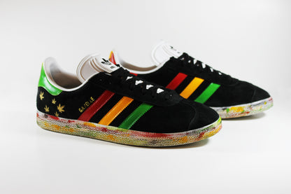 Custom Adidas Gazelle “Bob Marley Edition”