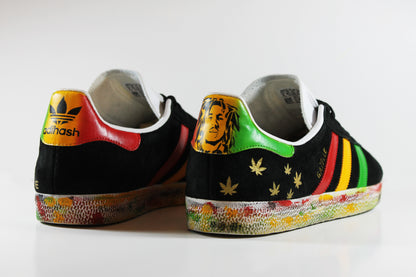 Custom Adidas Gazelle “Bob Marley Edition”