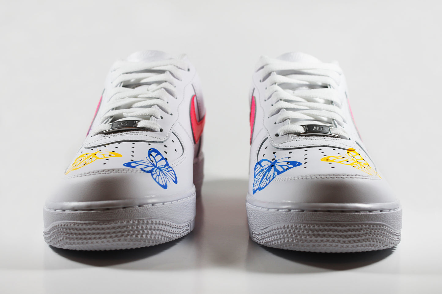 Custom Nike Air Force 1 Low “Neon Butterfly UV Edition”
