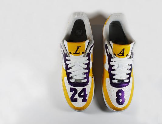 Nike Air Force 1 “Mamba Edition” Lakers | Kobe Bryant AF1 Custom