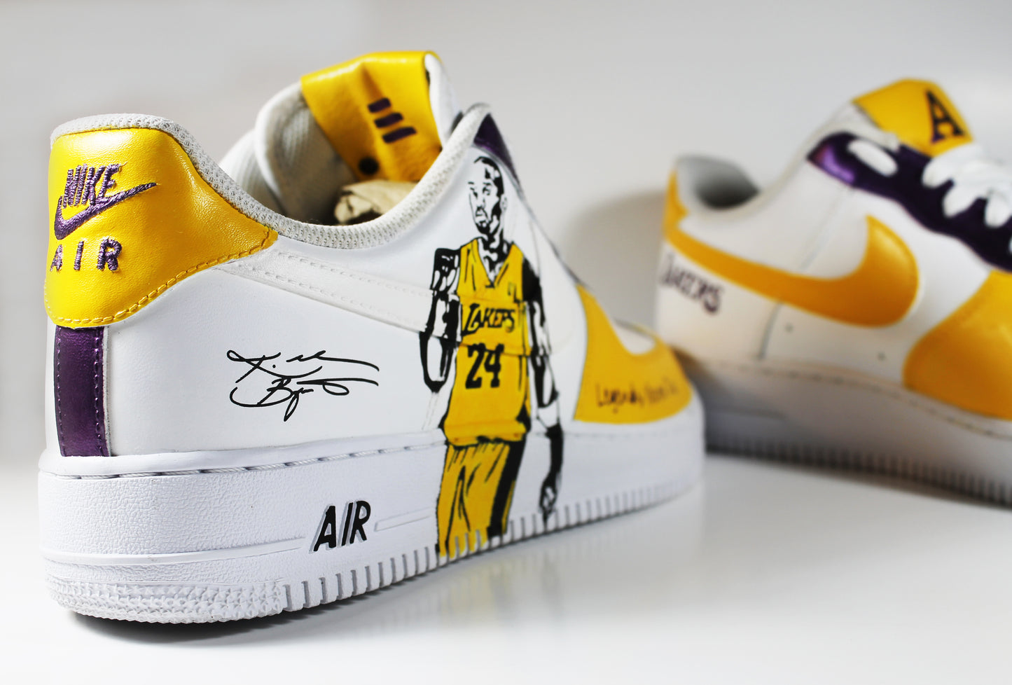 Nike Air Force 1 “Mamba Edition” Lakers | Kobe Bryant AF1 Custom