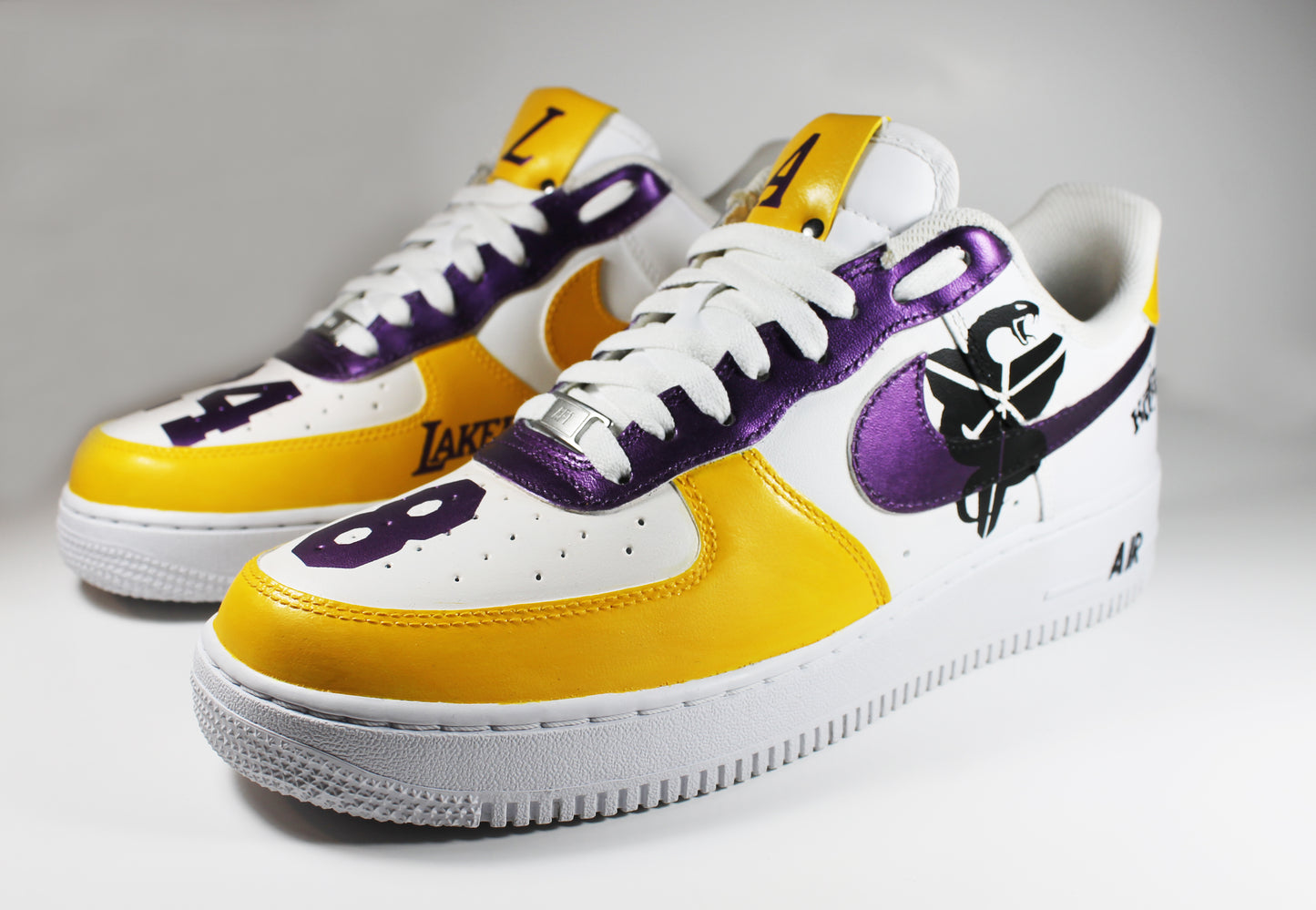 Nike Air Force 1 “Mamba Edition” Lakers | Kobe Bryant AF1 Custom