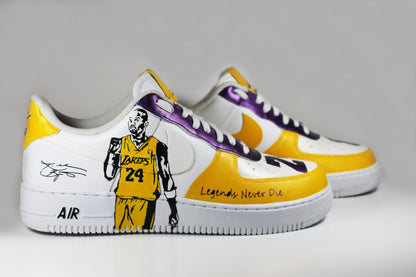 Nike Air Force 1 “Mamba Edition” Lakers | Kobe Bryant AF1 Custom