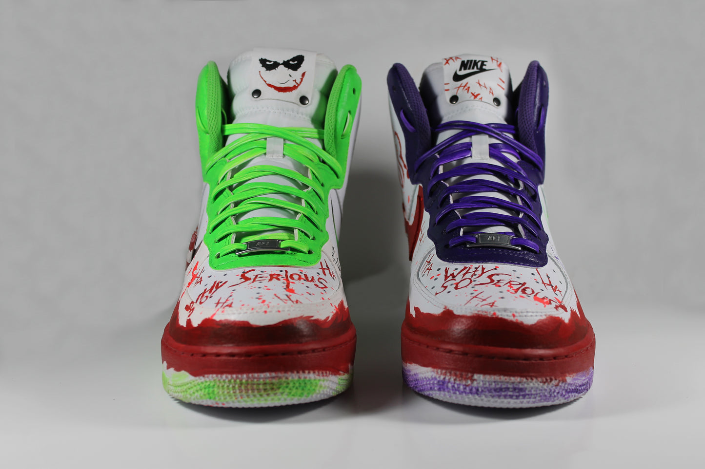 Custom Nike Air Force 1 High “Joker Edition” – Hand-Painted Limited Sneaker