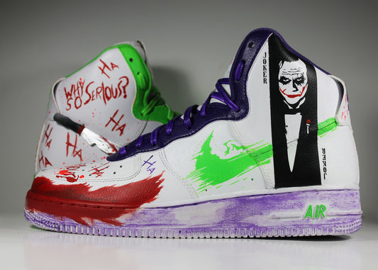 Custom Nike Air Force 1 High “Joker Edition” – Hand-Painted Limited Sneaker