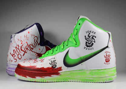 Custom Nike Air Force 1 High “Joker Edition” – Hand-Painted Limited Sneaker