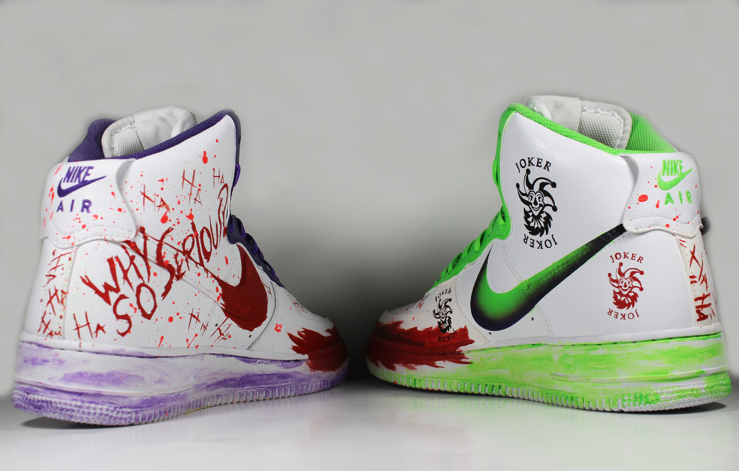 Custom Nike Air Force 1 High “Joker Edition” – Hand-Painted Limited Sneaker