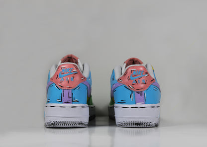 Custom Nike Air Force 1 Low Cartoon Edition