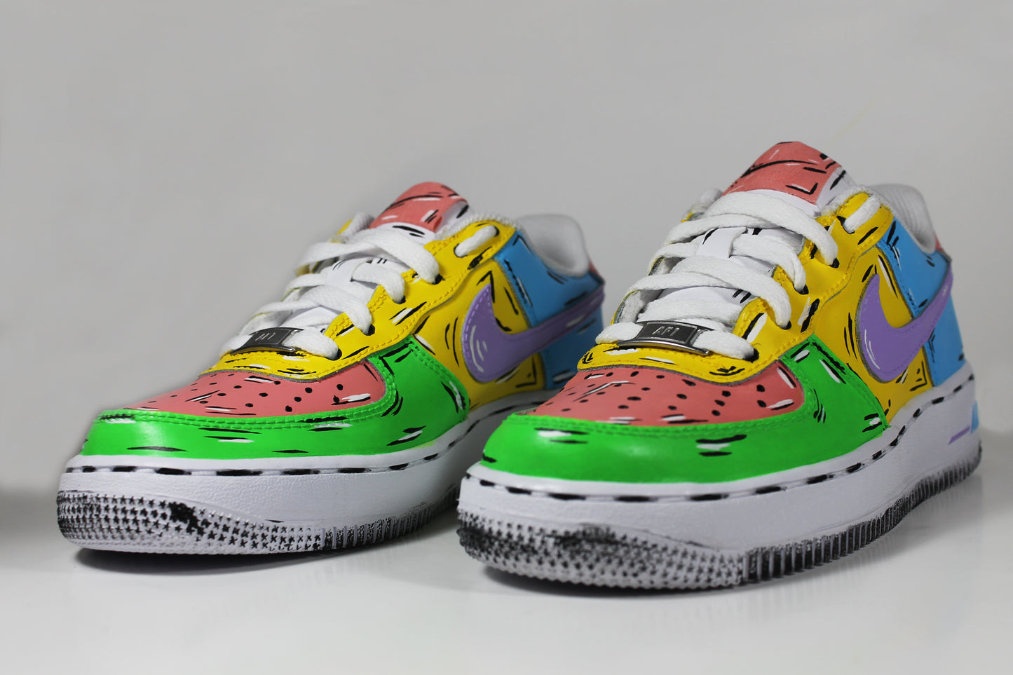 Custom Nike Air Force 1 Low Cartoon Edition