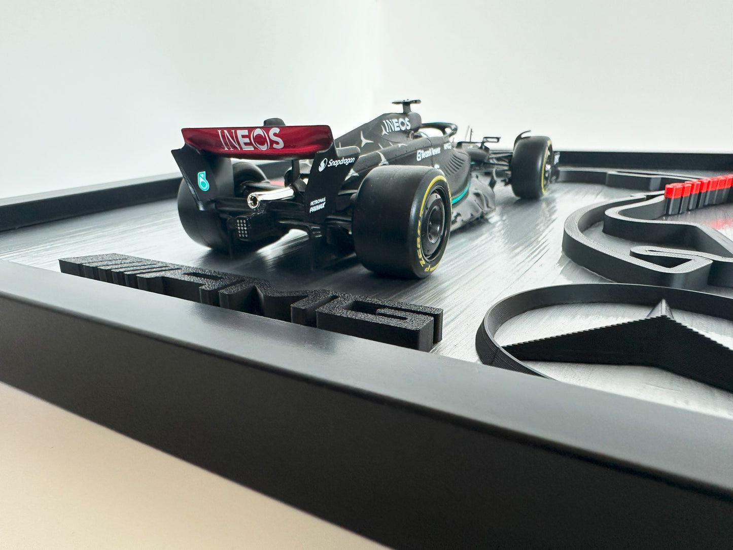 Mercedes Formula 1 Car Artwork - AMG Petronas & George Russell Wall Decor