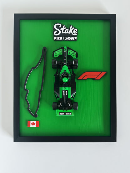 Kick Sauber Formula 1 Lego Wall Decor - F1 Fans