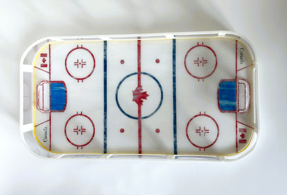 Hockey Rink Wall Art – Ice Hockey Decor for Fans, Game Rooms & Sports Lovers