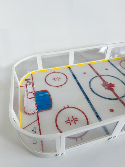 Hockey Rink Wall Art – Ice Hockey Decor for Fans, Game Rooms & Sports Lovers