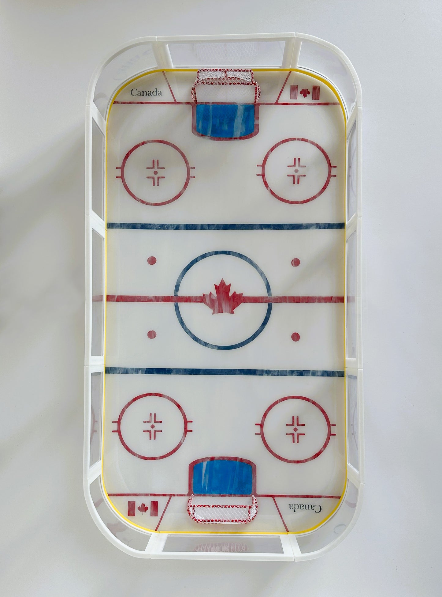 Hockey Rink Wall Art – Ice Hockey Decor for Fans, Game Rooms & Sports Lovers