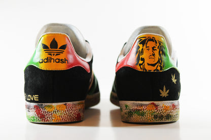 Custom Adidas Gazelle “Bob Marley Edition”